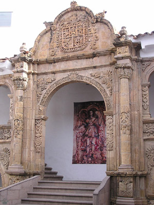 entrance